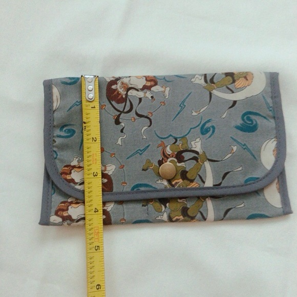 Japanese fabric wallet. NWOT - Picture 9 of 9